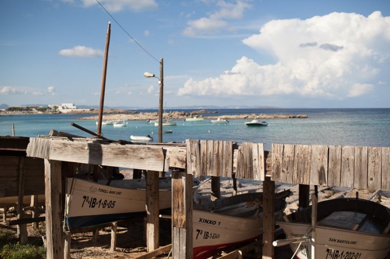 Es Pujols Fisherman Boats