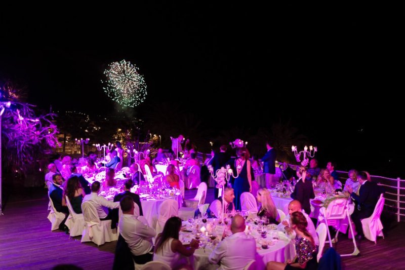 Fireworks Sanremo Wedding