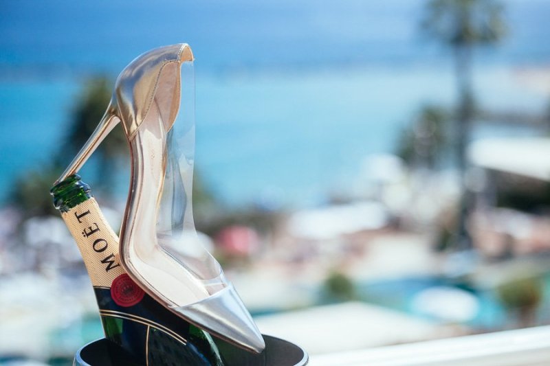 Gianvito Rossi Shoe Champagne Moet