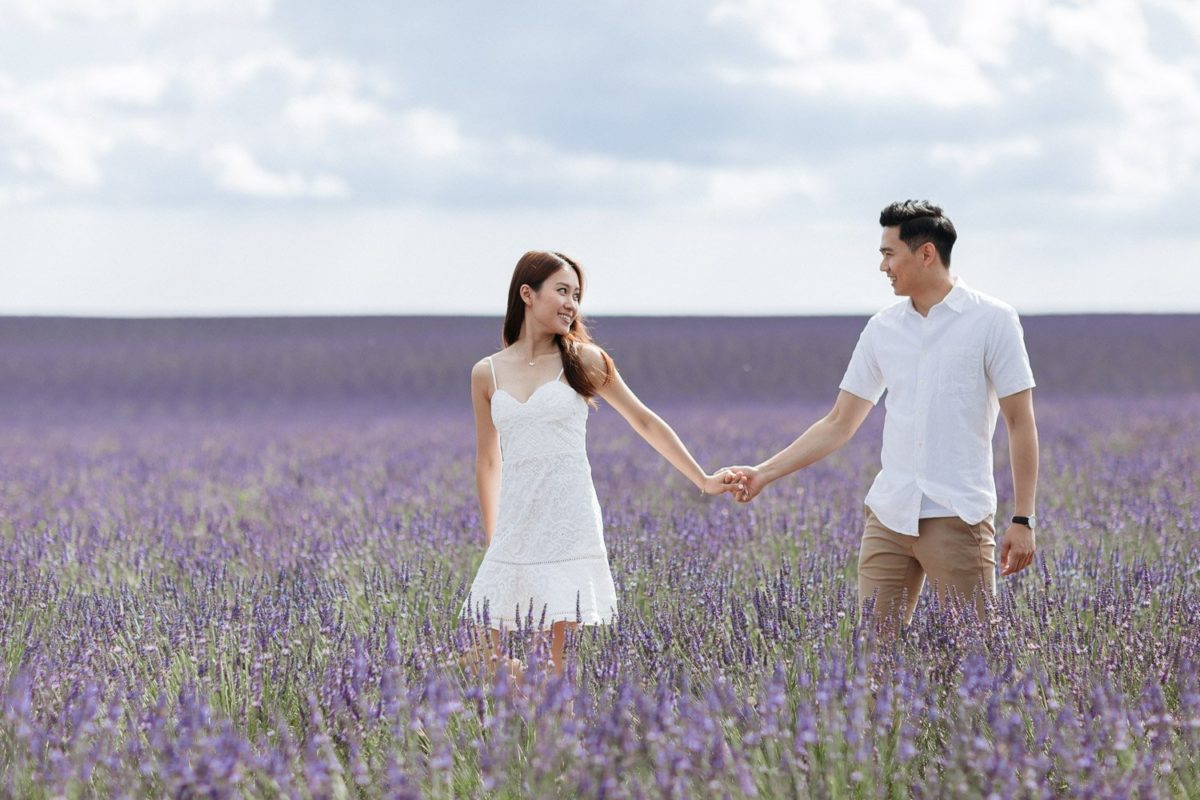 Valensole Lavender Fileds Engagement