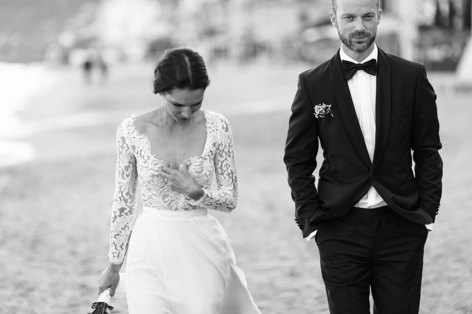 Bride and Groom Laidback Chic Italy Luca Vieri Photography