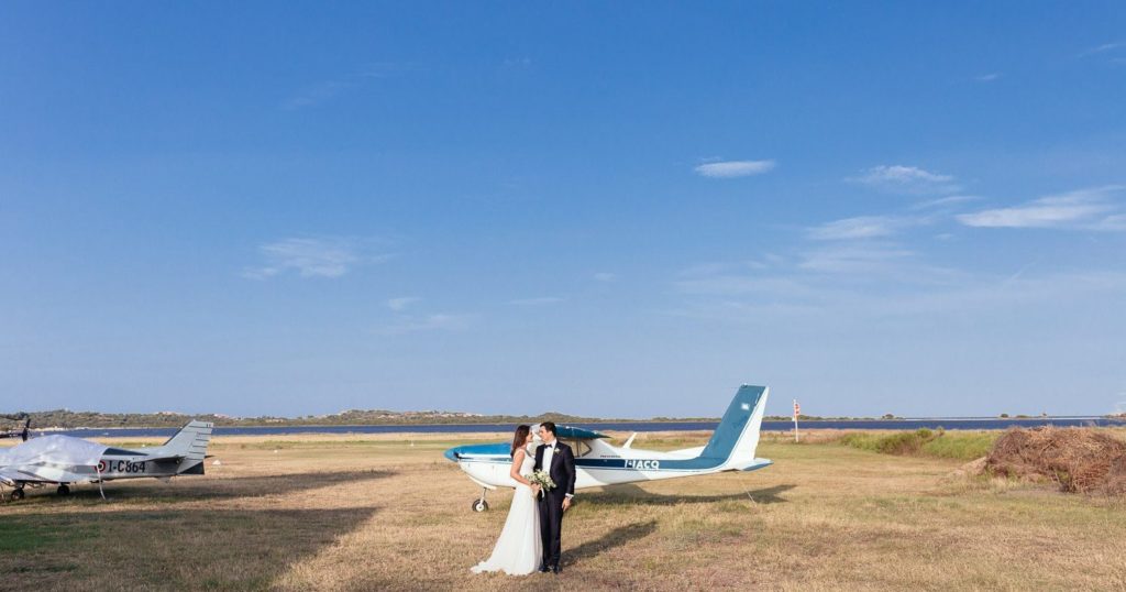 Wedding Airfield in Sardinia Emerald Coast Luca Vieri Photography