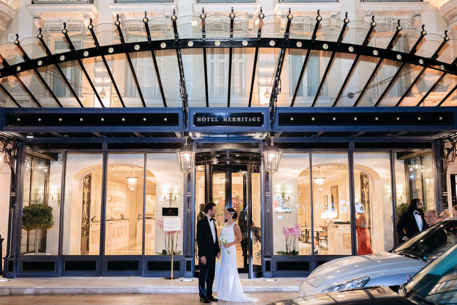 Hotel Hermitage Monte-Carlo Wedding Luca Vieri photographe Mariage