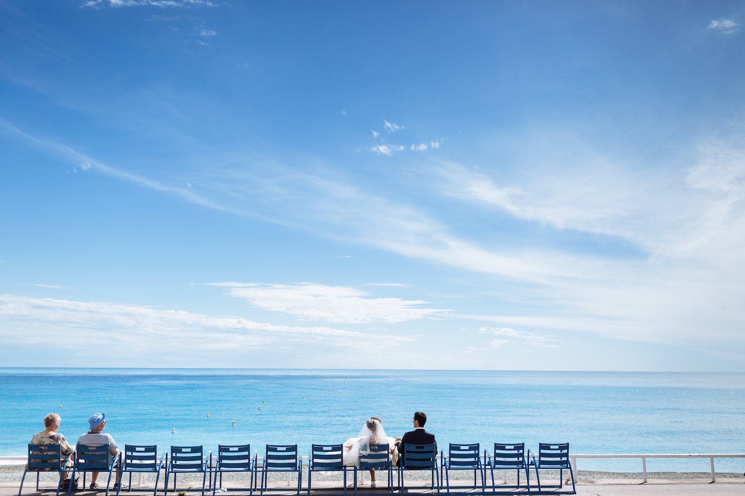 Matrimonio a Nizza Promenade des Anglais Luca Vieri fotografo Francia