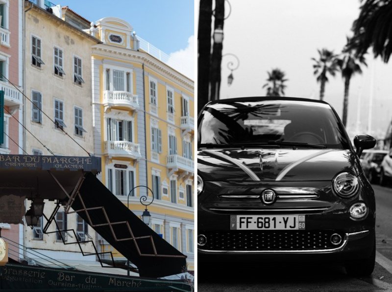 Fiat 500 Ajaccio Wedding