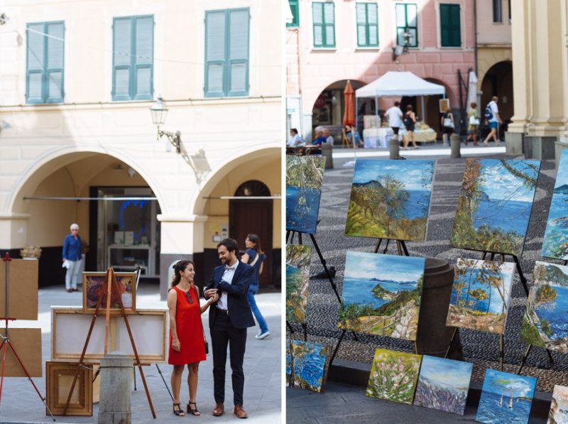 Painting in Santa Margherita Ligure