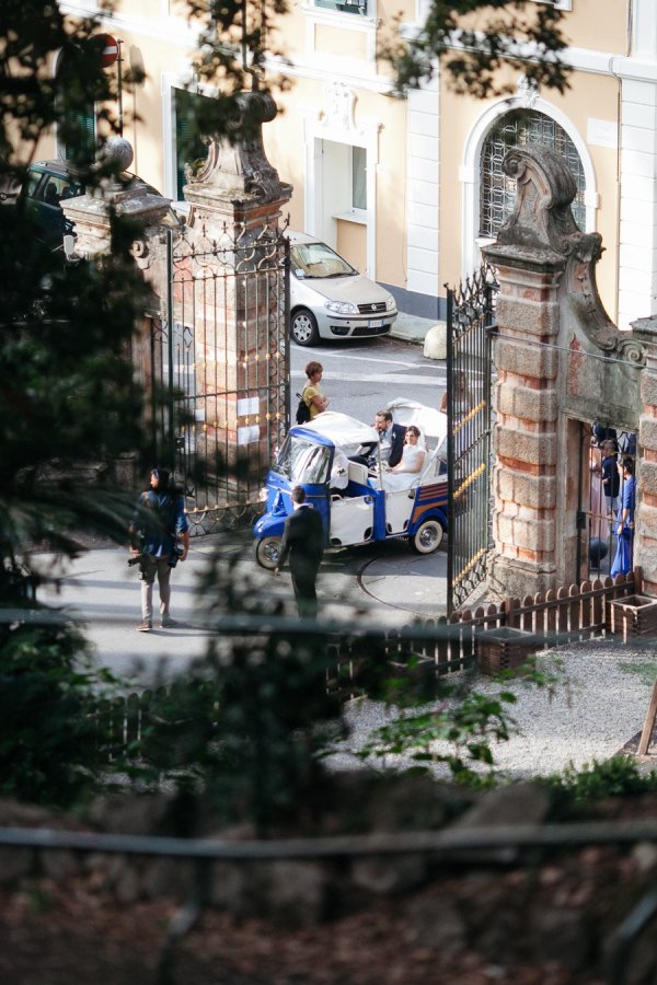 Villa Durazzo Gate Wedding Day