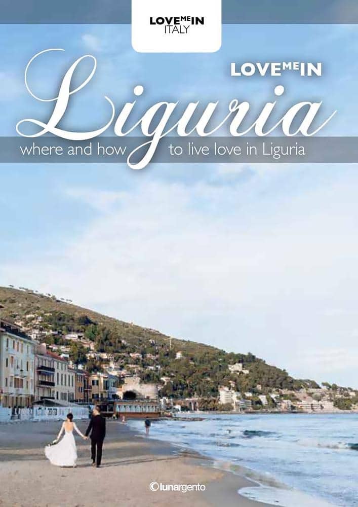 Copertina e fotografie per la Guida Regionale Turistica Love Me in Liguria