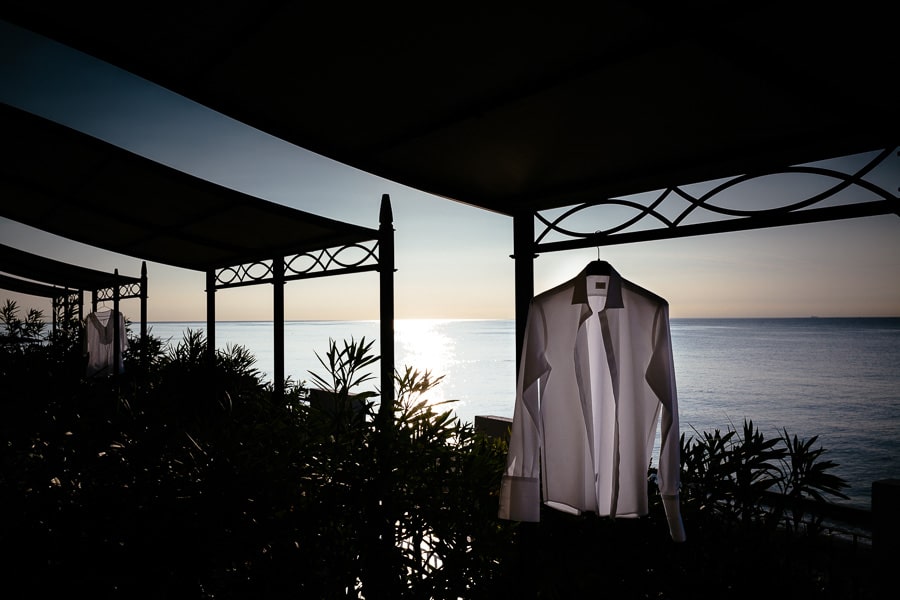 Matrimonio in Liguria preparativi sul mare di Borgio