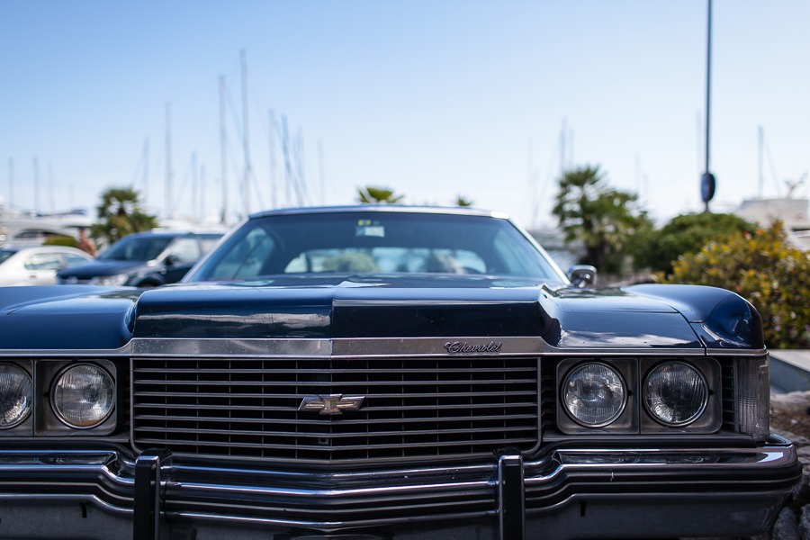 Chevrolet Impala blu