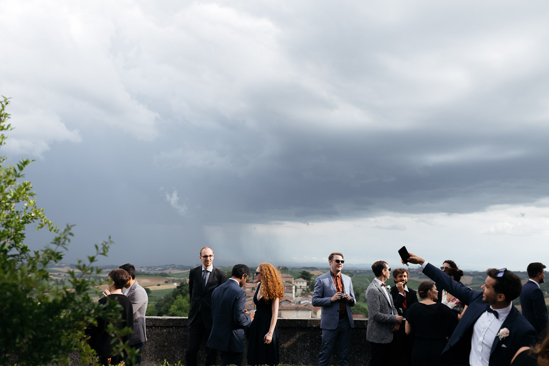 Temporale Matrimonio Monferrato Luca Vieri fotografo 