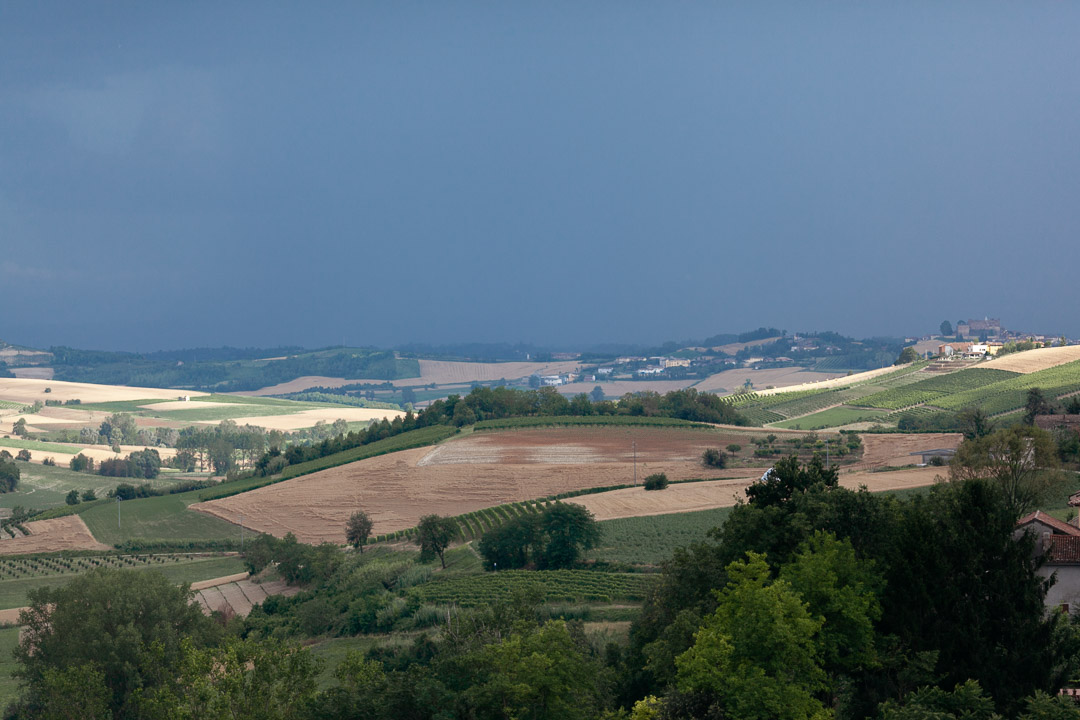 Temporale Monferrato Luca Vieri fotografo