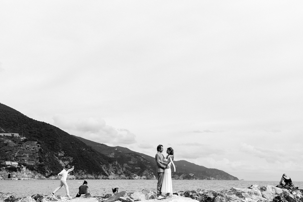 Elopement in Monterosso, Cinqueterre