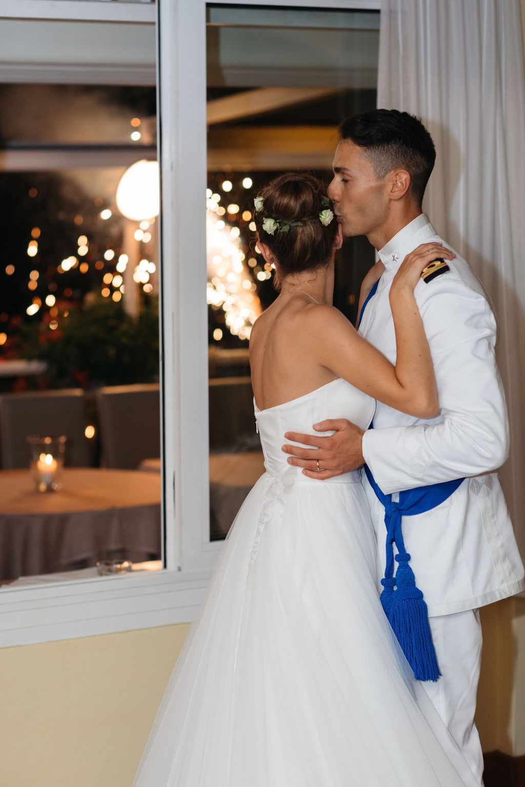 Matrimonio in alta uniforme Marina Militare Luca Vieri fotografo