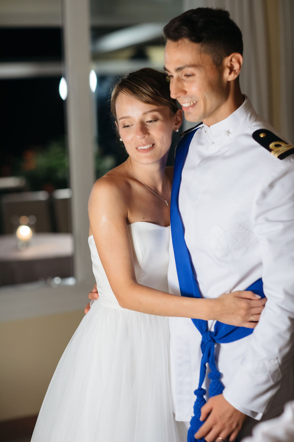Matrimonio in alta uniforme Marina Militare Luca Vieri fotografo