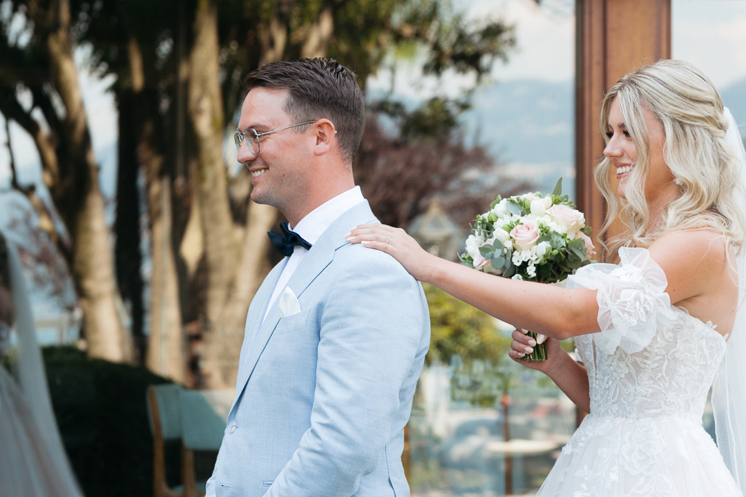 First Look Wedding Stresa Lake Maggiore Luca Vieri Photographer