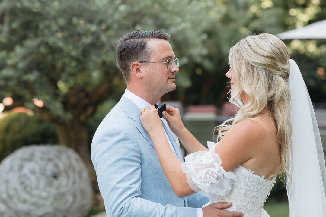 Wedding first look Hotel La Palma Stresa Lake Maggiore Luca Vieri Photographer