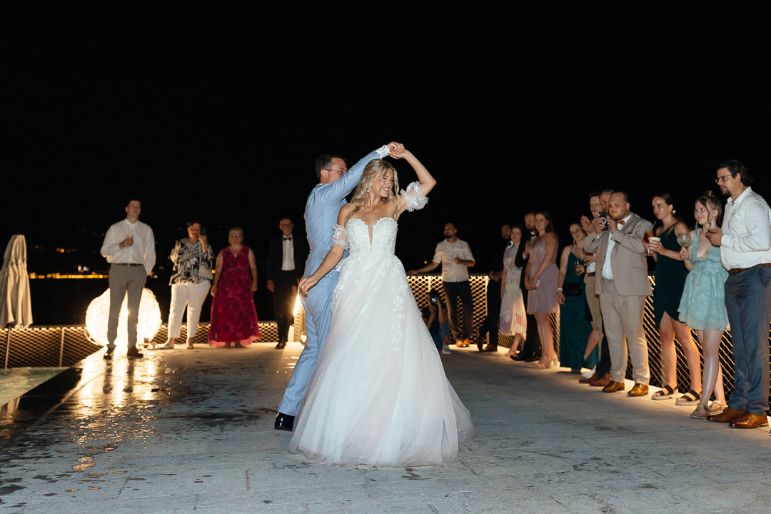 First dance Wedding Stresa Lake Maggiore Luca Vieri Photographer