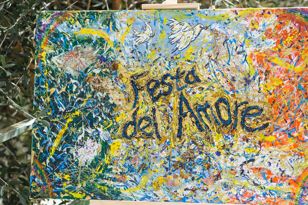 Celebration of Love in Ligurian countryside, Valloria