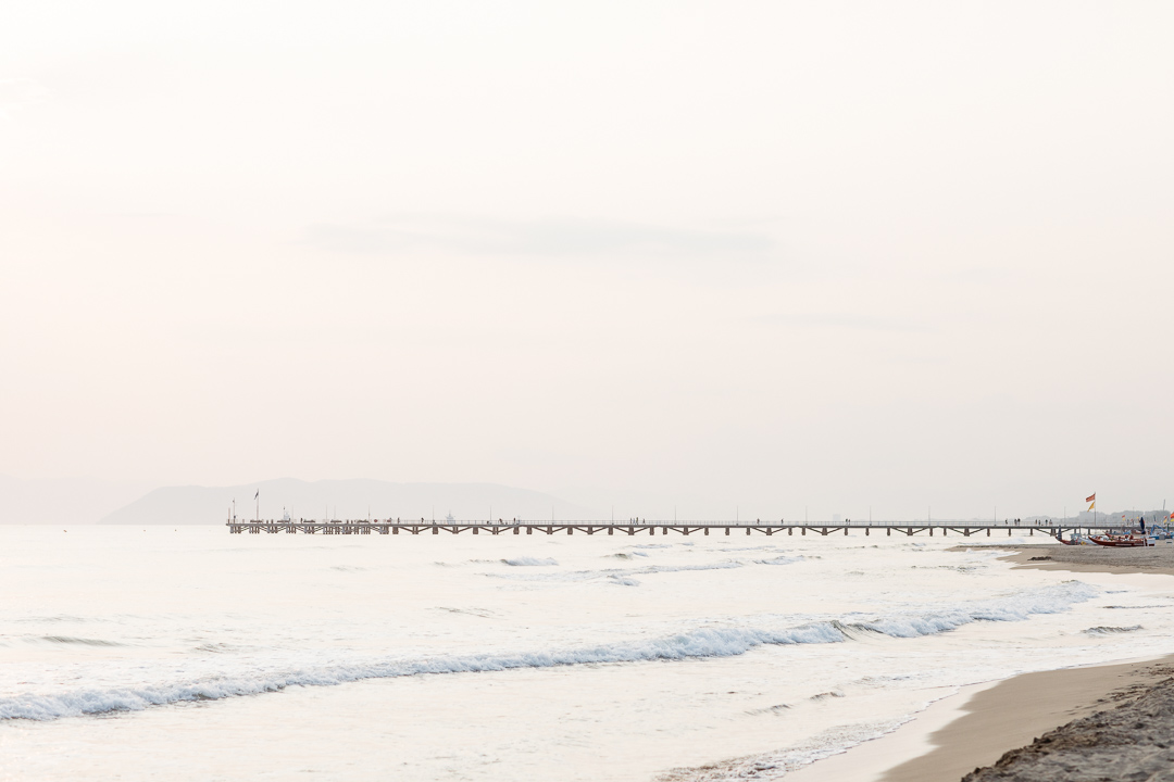 Tramonto Versilia Pontile Forte dei Marmi Luca Vieri fotografo Matrimonio