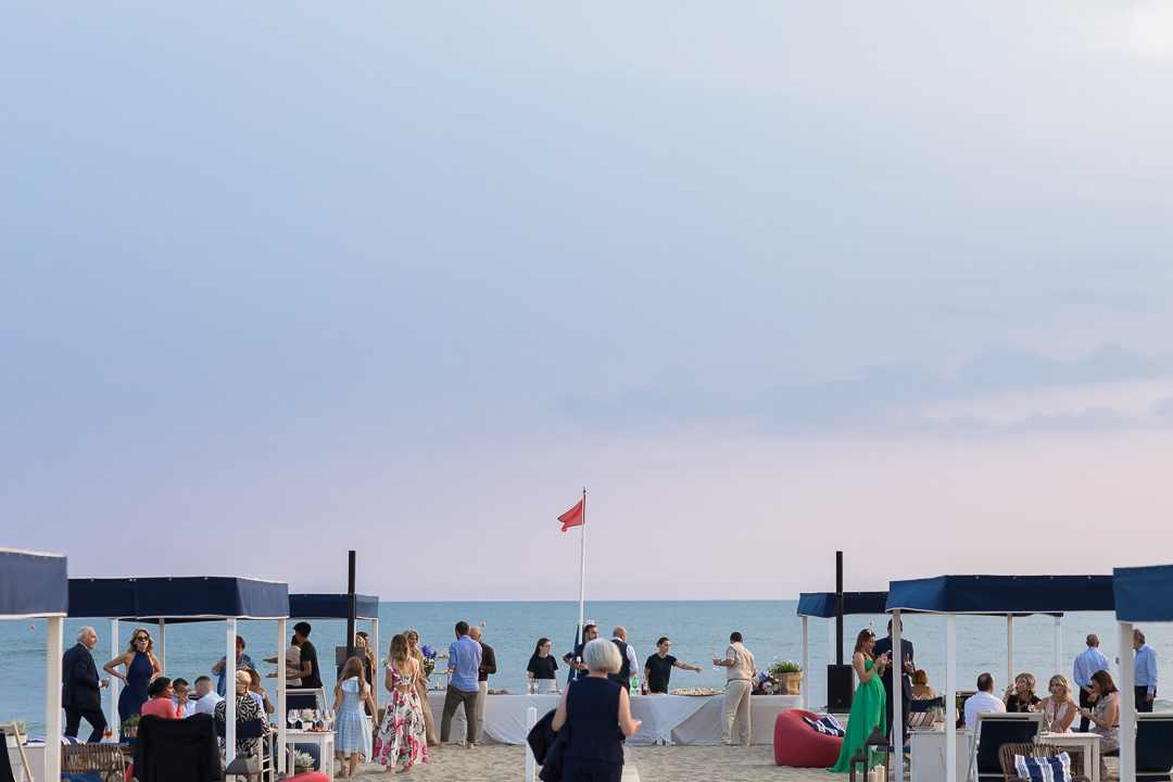 Ricevimento spiaggia matrimonio Bagno Angelo Forte dei Marmi Versilia Luca Vieri fotografo