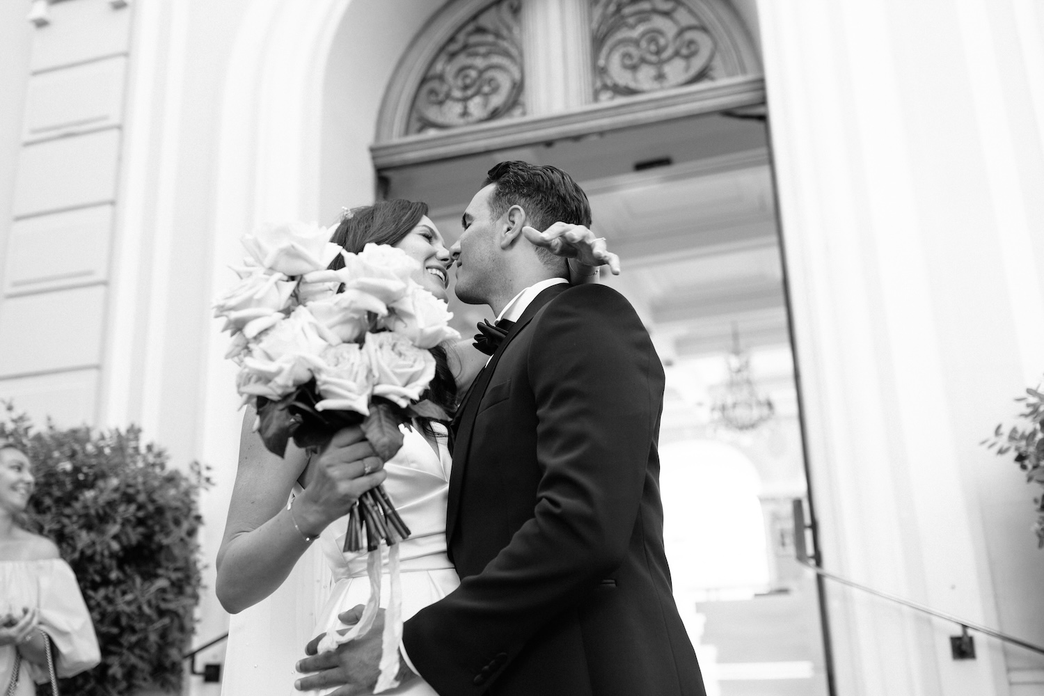 Bride and Groom Mairie de Monaco - Monte-Carlo - Luca Vieri French Riviera Photographer
