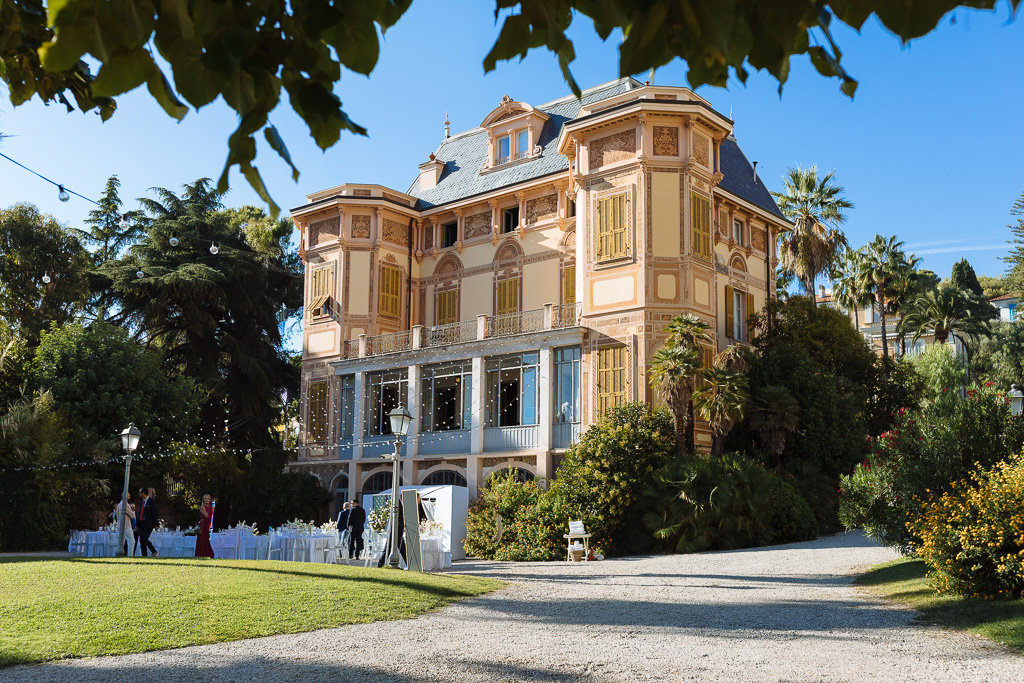 Villa Nobel Sanremo Luca Vieri fotografo matrimonio